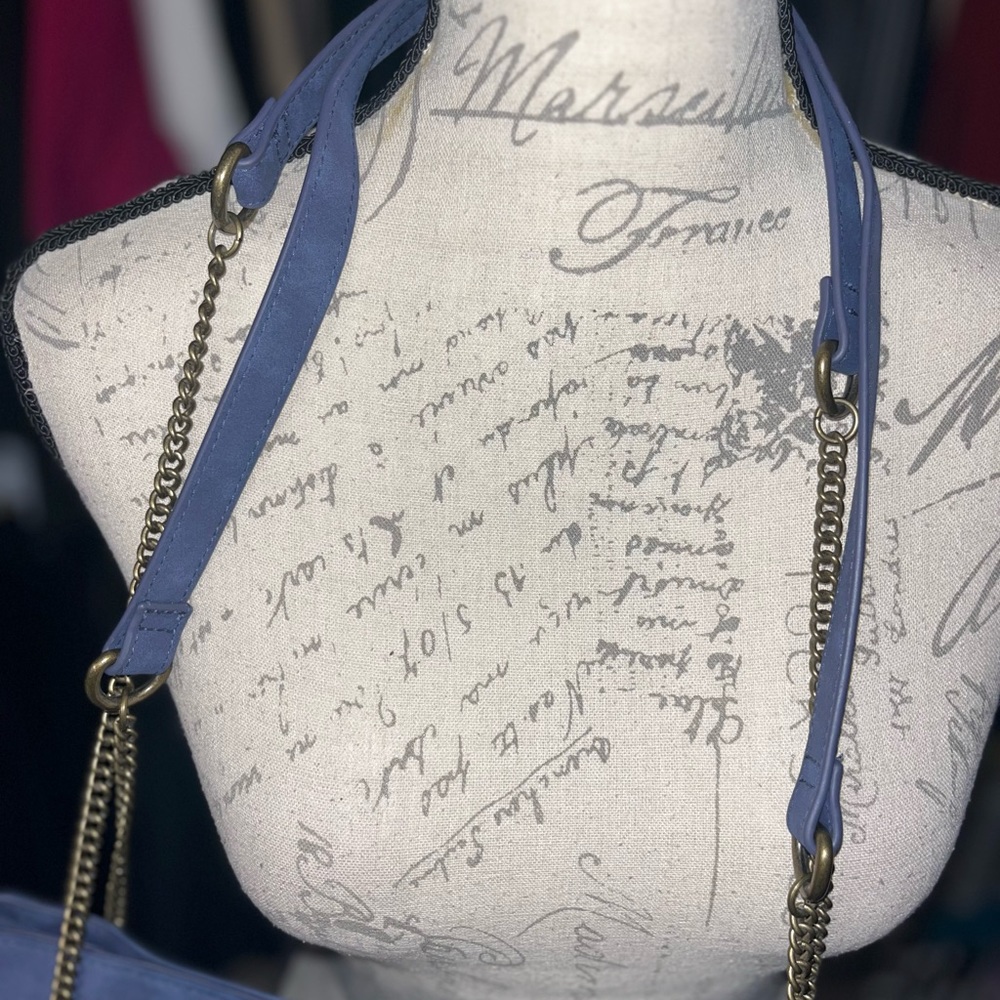 Universal Thread Dark Blue Purse - image 5